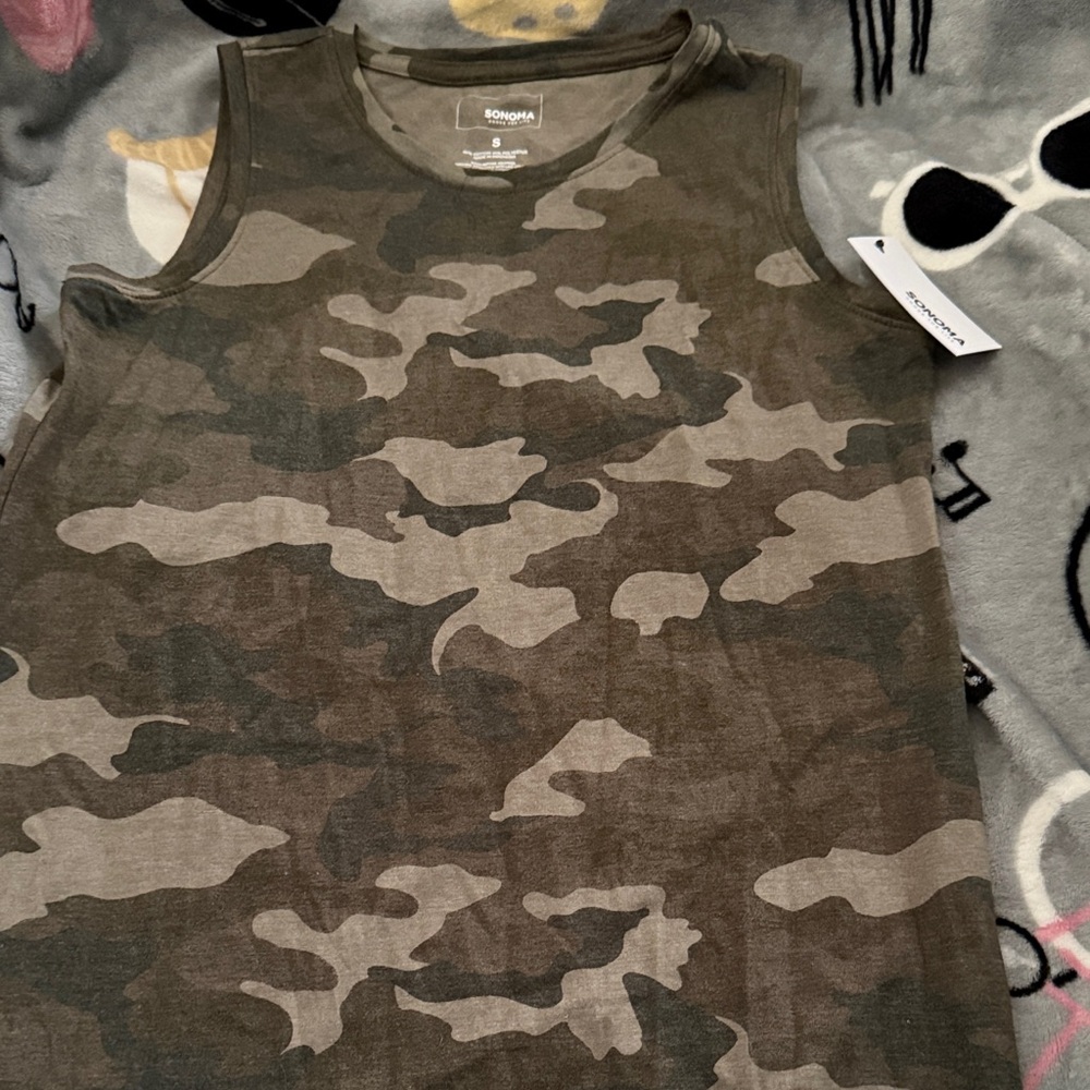 Sonoma Camouflage Sleeveless dress